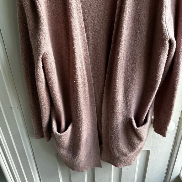 Madewell Ryder Cardigan Sweater Pink Wool Alpaca - Picture 5 of 8
